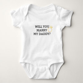 Heiraten Sie meinen Papa? Baby Bodysuit Baby Strampler