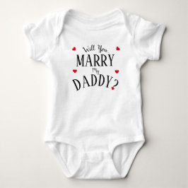 Heiraten Sie meinen Papa? Baby Bodysuit Strampler