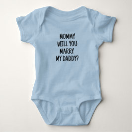 Heiraten Sie meinen Papa? Baby Bodysuit Strampler