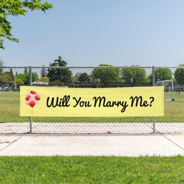 Heiraten Sie mich? Banner (Insitu)