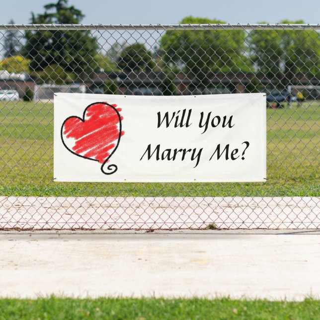 Heiraten Sie mich? Banner (Insitu)
