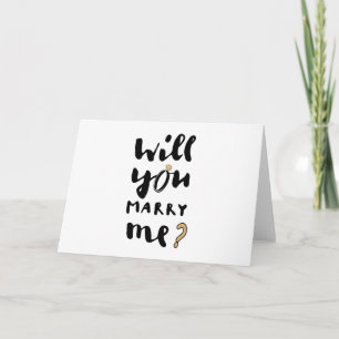 Heiraten Sie mich? Karte