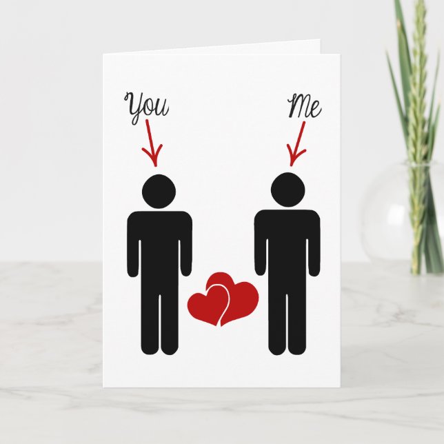 Heiraten Sie mich? Karte (Vorderseite)
