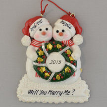 Heiraten Sie mich? Personalisierte Einrichtung