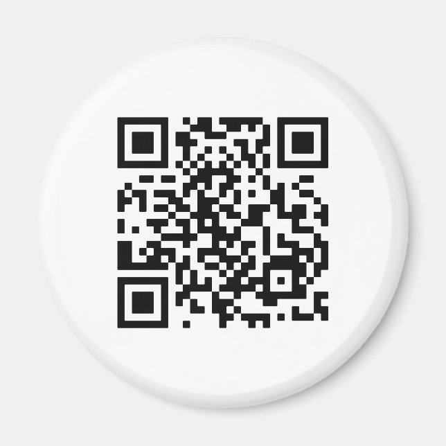 Heiraten Sie mich? QR-Code Magnet (Vorne)