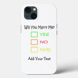 Heiraten Sie mich von Shirley Taylor Case-Mate iPhone Hülle