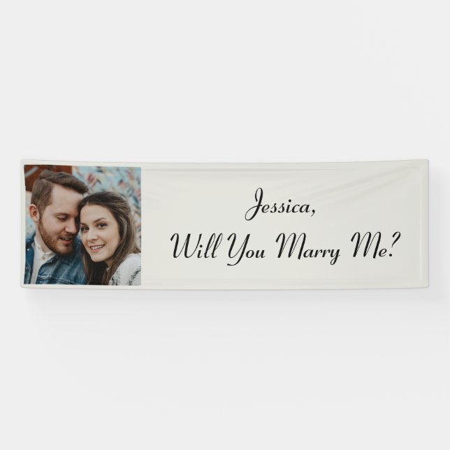 Heiraten Sie mich? | Vorschlag für ein benutzerdef Banner (Horizontal)