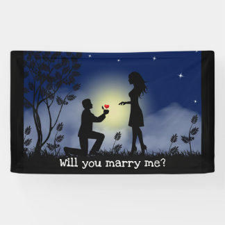 Heiraten Sie mir Banner? Banner