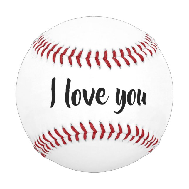 Heiraten Sie mir Baseball von dalDesignNZ (Vorderseite)