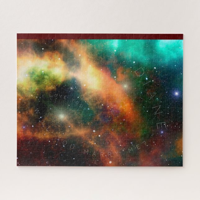 Heiraten Sie mir feine Sterne in der Andromeda Gal (Horizontal)