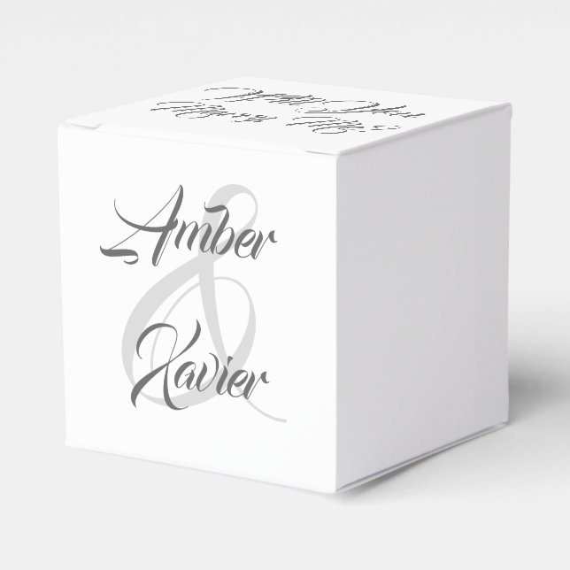 Heiraten Sie mir Geschenkboxen Geschenkschachtel (Vorderseite)