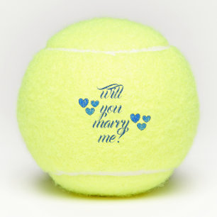 Heiraten Sie mir Tennisbälle von dalDesignNZ