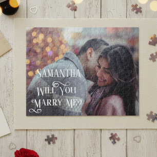 Heiraten Sie mir Vorschlag personalisieren Foto