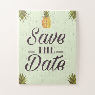 Heiratet Hochzeit Vintage Ananas
