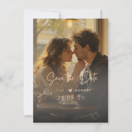 Heirats-Einladung "Save The Date" | Romantisch Save The Date