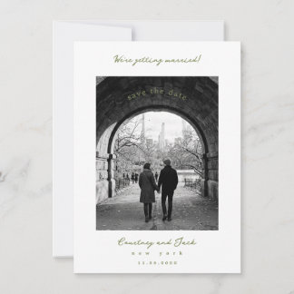 Heiratstermin Olive Save The Date