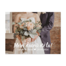 Heiratsurkunde - Foto und danke