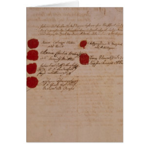 Heiratsurkunde von Wolfgang, von Mozart und von