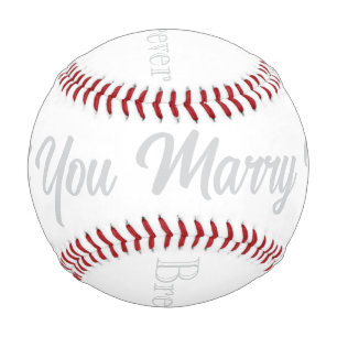 Heiratsvorschlag Baseball HAMbyWG