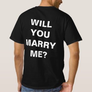 Heiratsvorschlag für Shirt. Heiraten Sie mich? T-Shirt