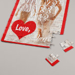 Heiratsvorschlag wird mir dein Foto heiraten<br><div class="desc">"Heiraten Sie mich?" Pop die Frage auf Ihre ganz eigene Art! Folge deinem Herzen und gib deiner Freundin ein überraschendes niedliches Heiratsgeschenk,  um die Erinnerungen deines Lebens zu genießen! Personalisieren Sie es mit Ihrem Lieblings-Paar Foto,  Ihrem Text und Namen.</div>