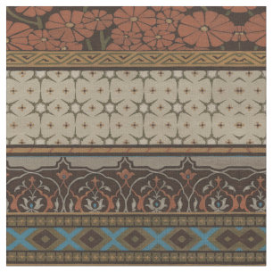 Heirloom-Gewebe mit dekorativen Mustern Stoff