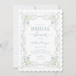 Heirloom Hydrangea Bridal Shower Invitation Einladung