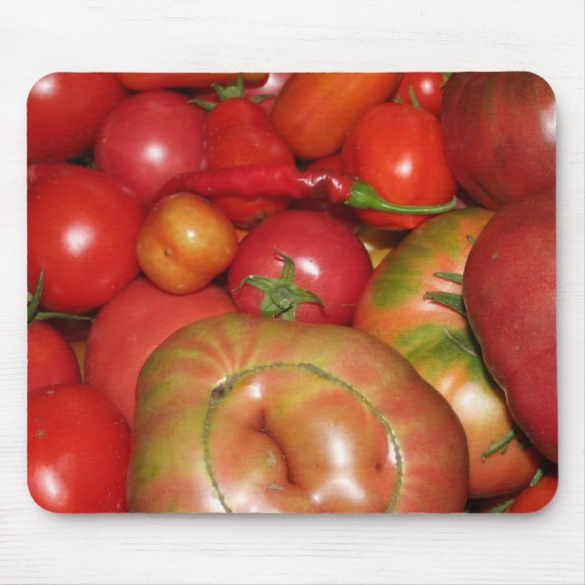 Heirloom-Tomate Mousepad (Vorne)