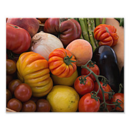 Heirloom Tomaten Fotodruck