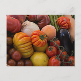 Heirloom Tomaten Postkarte