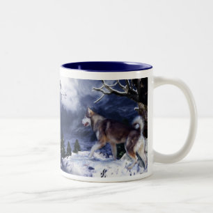 Heiser-Berggeist-Tasse Zweifarbige Tasse