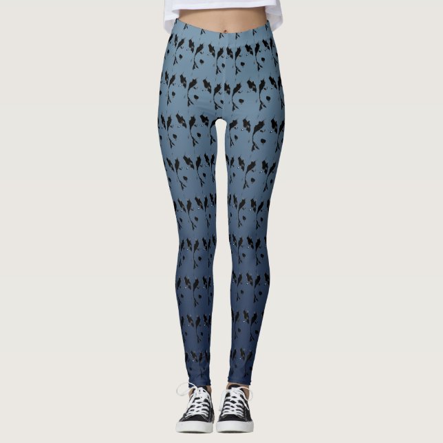 Heisere Leggingsheisere Malamute-HundLegging Hosen Leggings (Vorderseite)