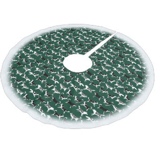 Heisere Polyester Weihnachtsbaumdecke