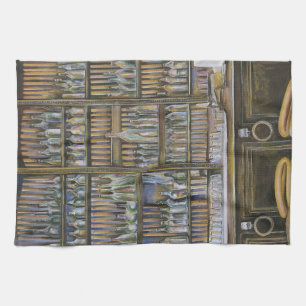 heiß, aber nicht bewegend geschirrtuch