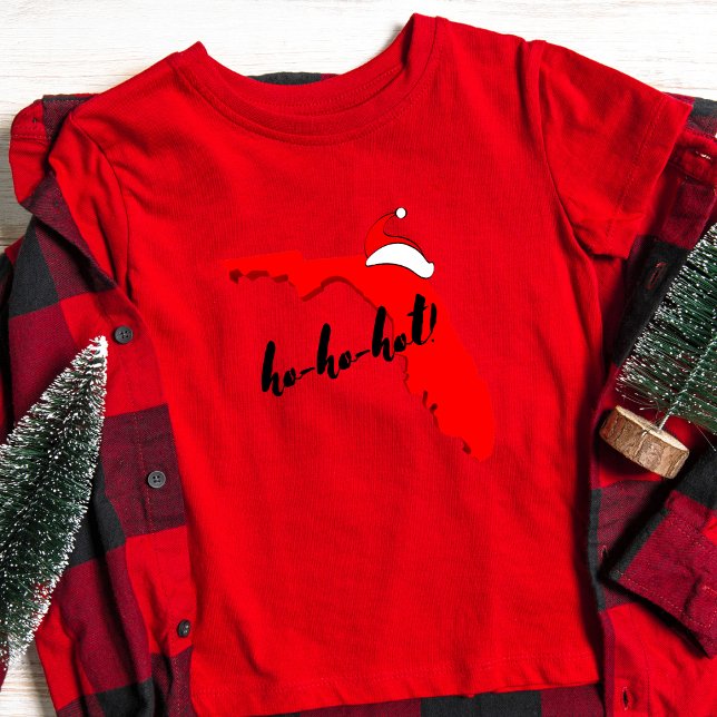 heiß! Frohe Weihnachten Florida Style Urlaub T-Shirt (Von Creator hochgeladen)