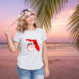 heiß! Frohe Weihnachten Florida Style Urlaub T-Shirt