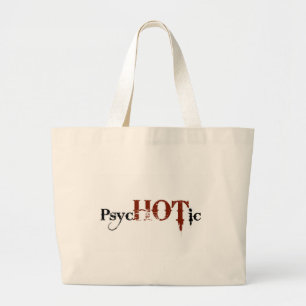 Heiß in Psychotik Jumbo Stoffbeutel