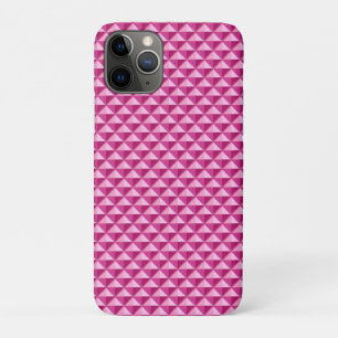 Heiß rosa, Emaille-Look, gekleidetes Gitter Case-Mate iPhone Hülle