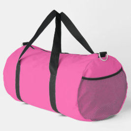 Heiß rosa Farbe Duffle Bag