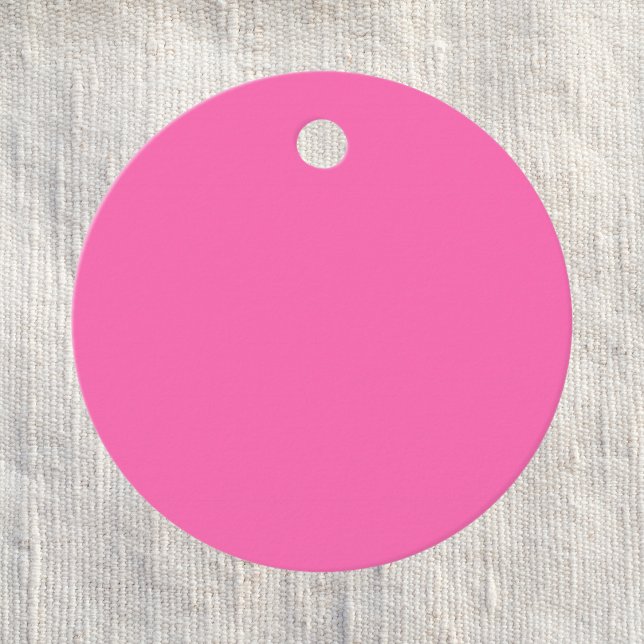 Heiß rosa Farbe Geschenkanhänger (Von Creator hochgeladen)