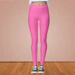 Heiß rosa Farbe Leggings<br><div class="desc">Heiß rosa Farbe</div>