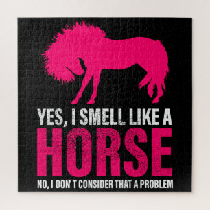 Heiß rosa Ja, ich rieche wie ein Pferd