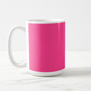 Heiß rosa kaffeetasse