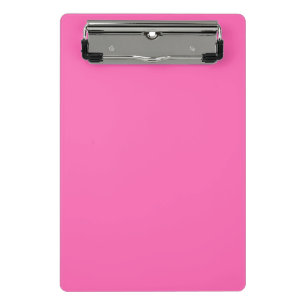 Heiß rosa mini klemmbrett