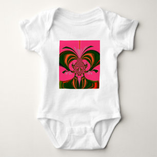 Heiß Rosa Rot Golden Grün Baby Strampler