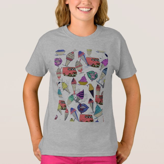 Heiß rosa T-Shirt (Vorderseite)