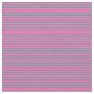 Heiß rosa und leicht schiefer, grau gefärbte Linie Stoff