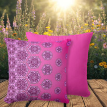 Heiß rosa und lila Muster