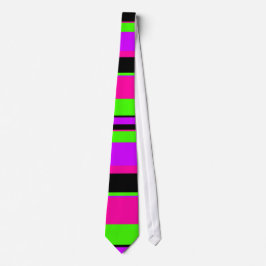 Heiß rosa und Lila Tonstreifen Modernes Design Krawatte