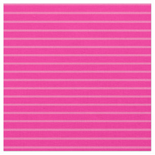 Heiß rosa und tiefrosa farbene Linien Stoff